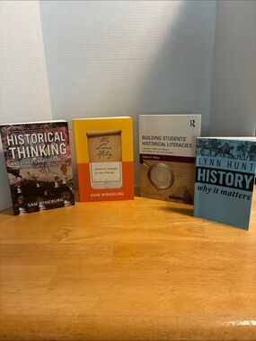 Assorted History Books - Sam Wineburg, Lynn Hunt, Jeffery D. Nokes